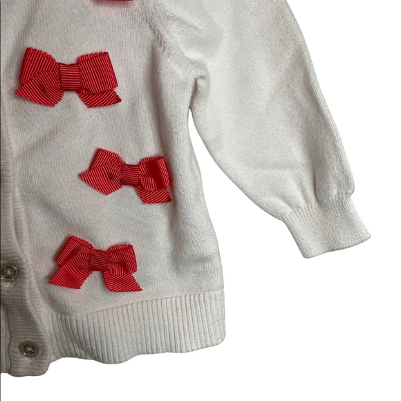 KATE SPADE Baby Cardigan with Bows - Picture 4 of 4